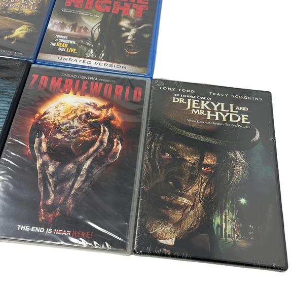 Horror Movie Lot of 5 NEW DVD/ Blu Ray. Wrong Turn 2. House of 9. Zombie Night + - Picture 4 of 8